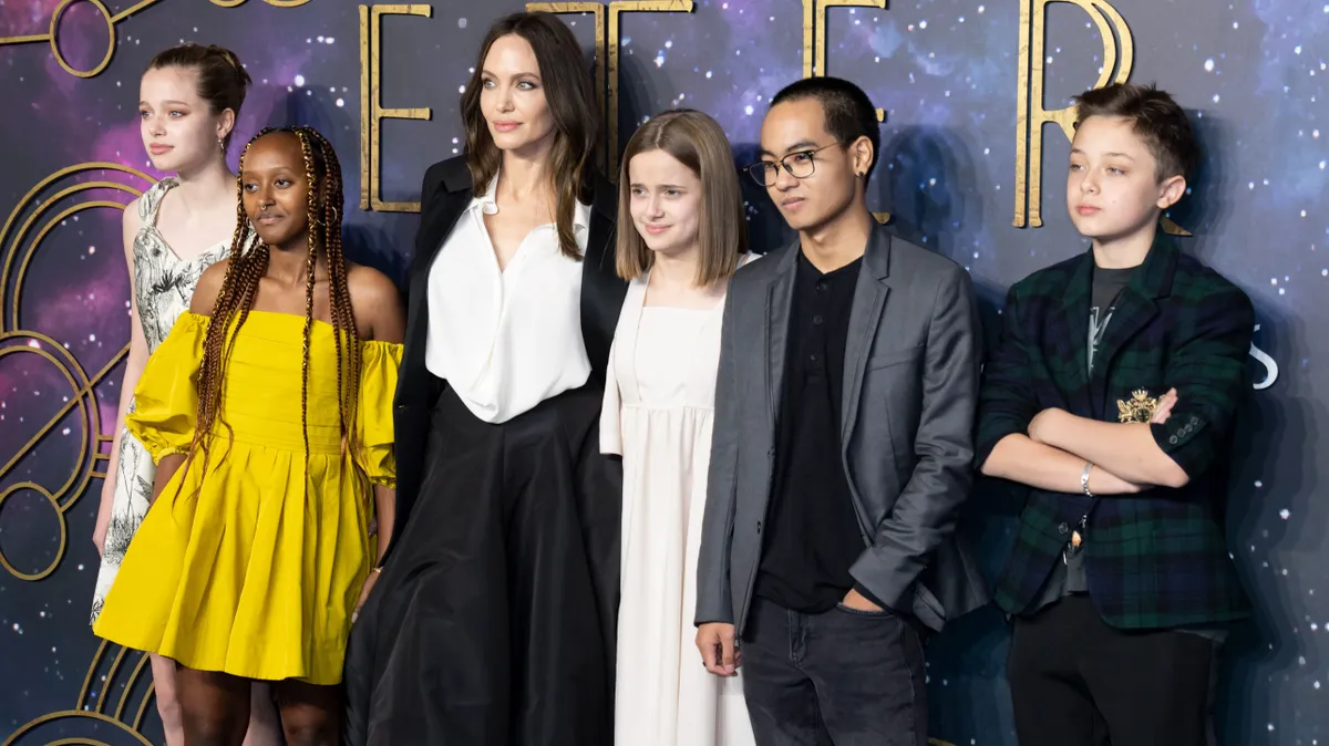 Angelina Jolie és a gyerekek