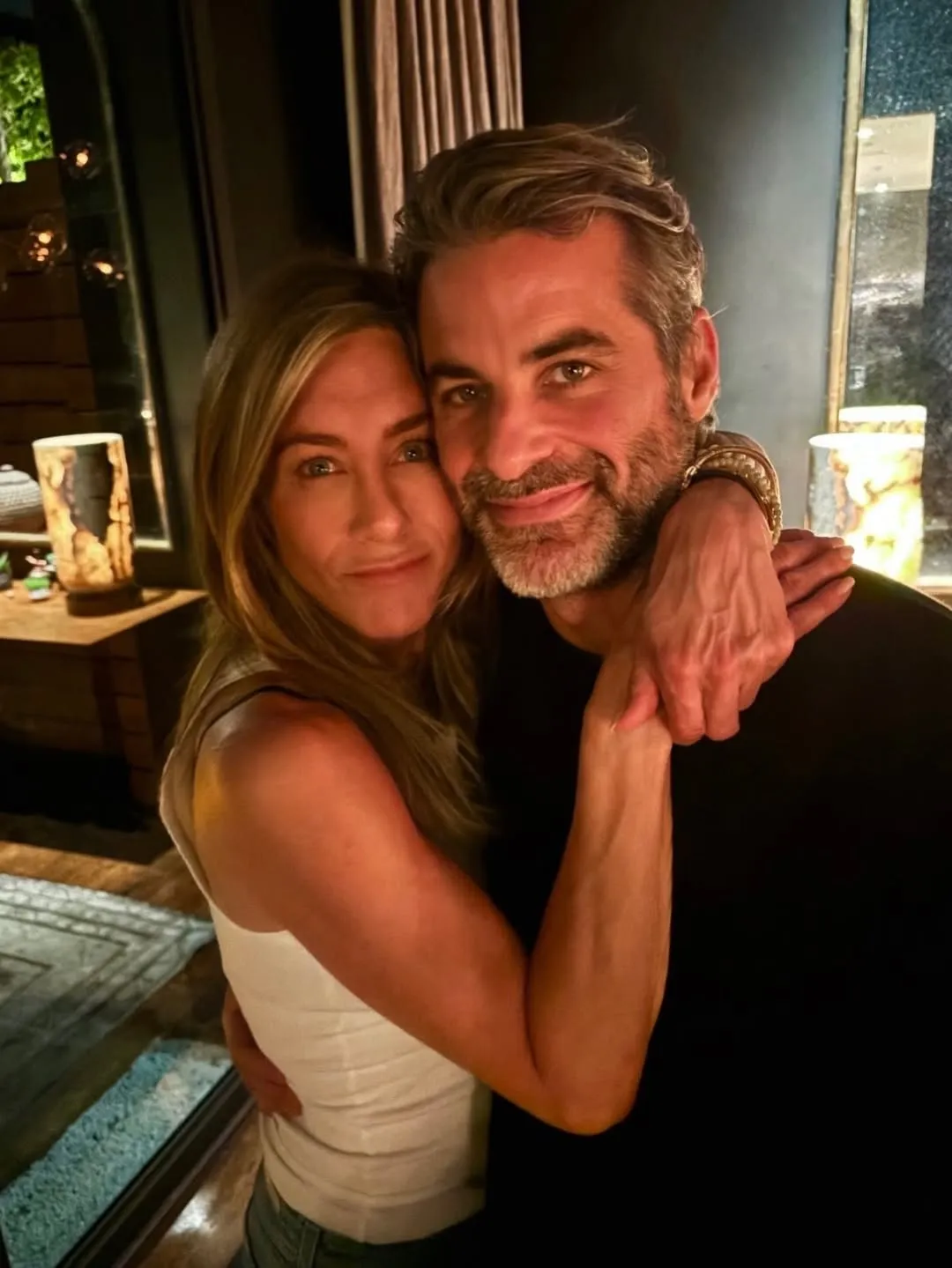 Jennifer Aniston és Jim Curtis első hivatalos fotója, amit a színésznő tett közzé