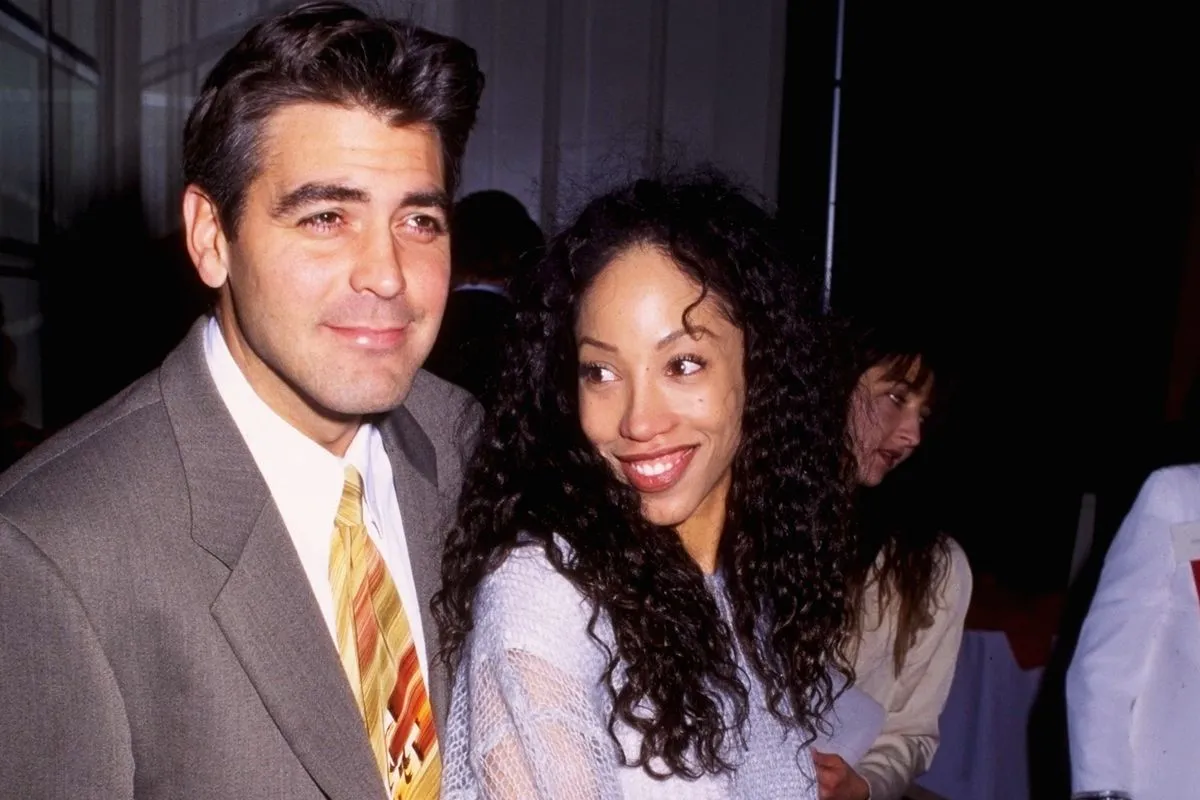 Kimberly Russel és George Clooney