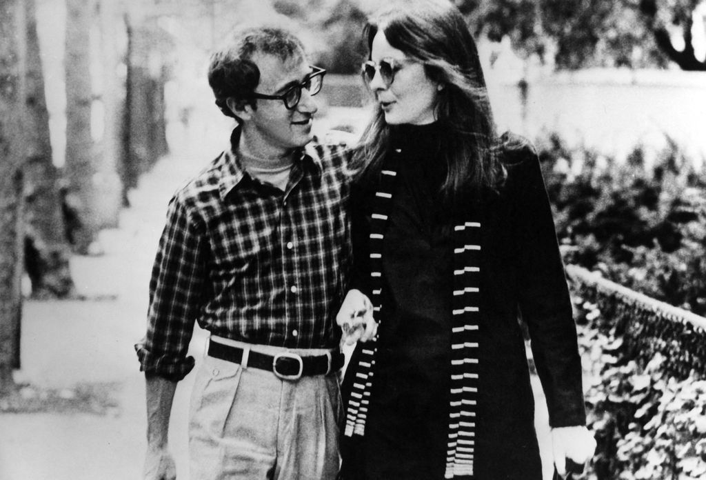 Diane Keaton és Woody Allen az Annie Hall című ikonikus filmben 1977-ben.