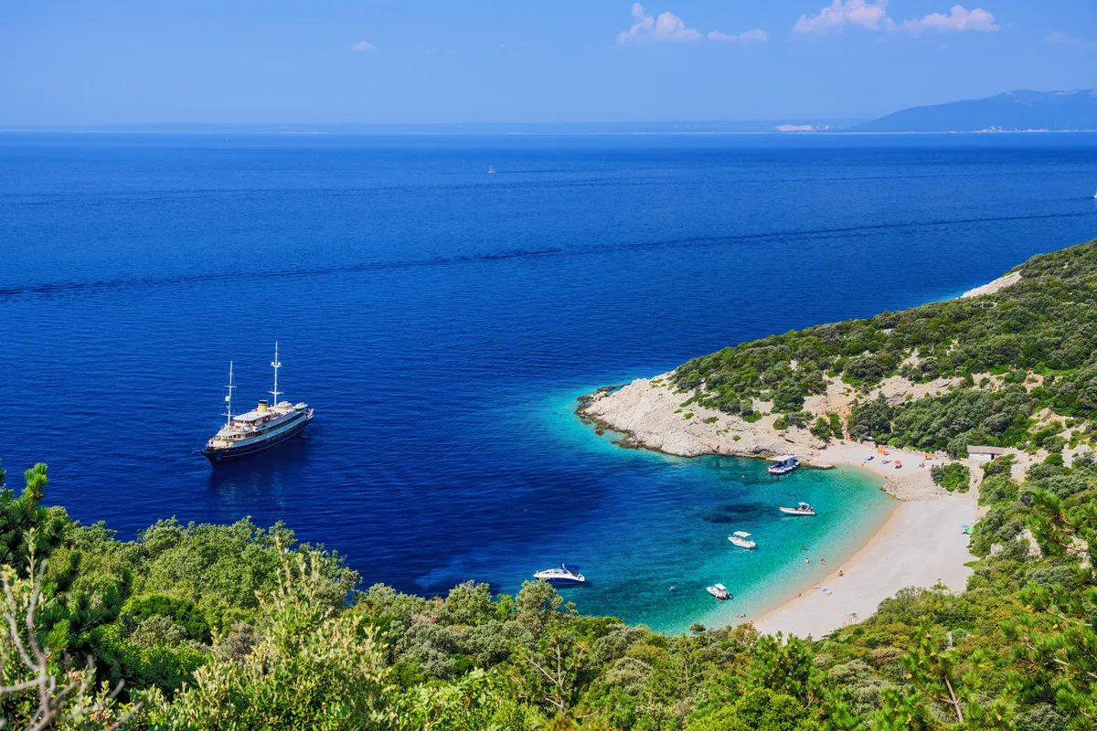 Cres-sziget - Lubenice strandja