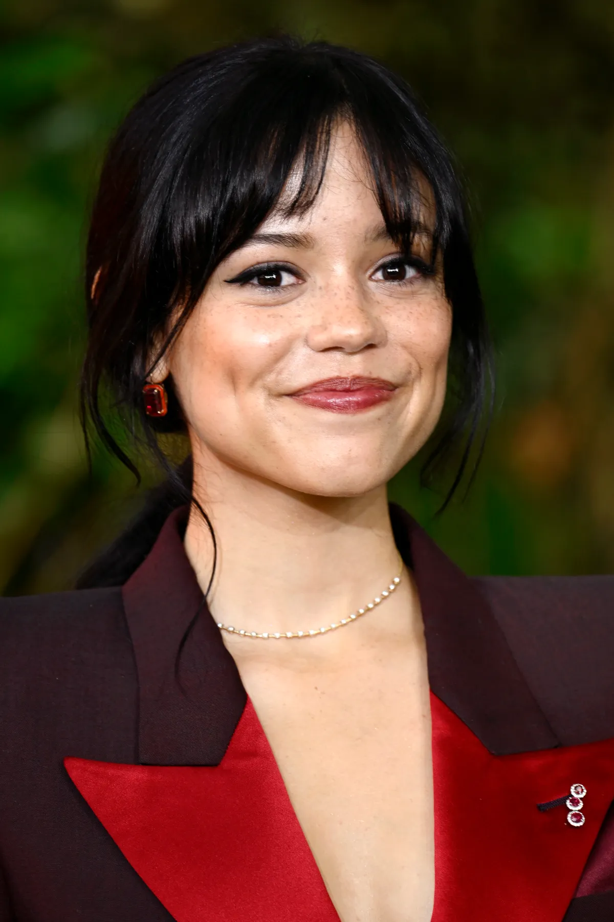 LONDON, ENGLAND - AUGUST 30: Jenna Ortega attends the photocall for "Beetlejuice Beetlejuice" at One Marylebone on August 30, 2024 in London, England. (Photo by Gareth Cattermole/Getty Images)