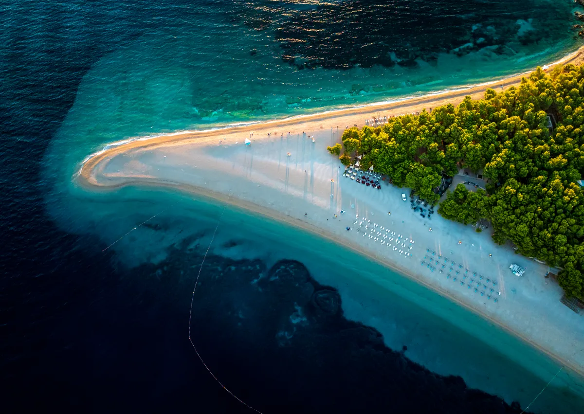 Brač -sziget - Zlatni Rat