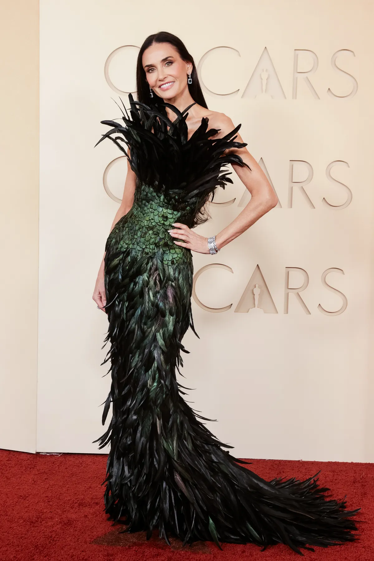 Demi Moore at the 98th Annual Oscars held at Dolby Theatre on March 15, 2026 in Hollywood, California. (Photo by Lexie Moreland/WWD via Getty Images)