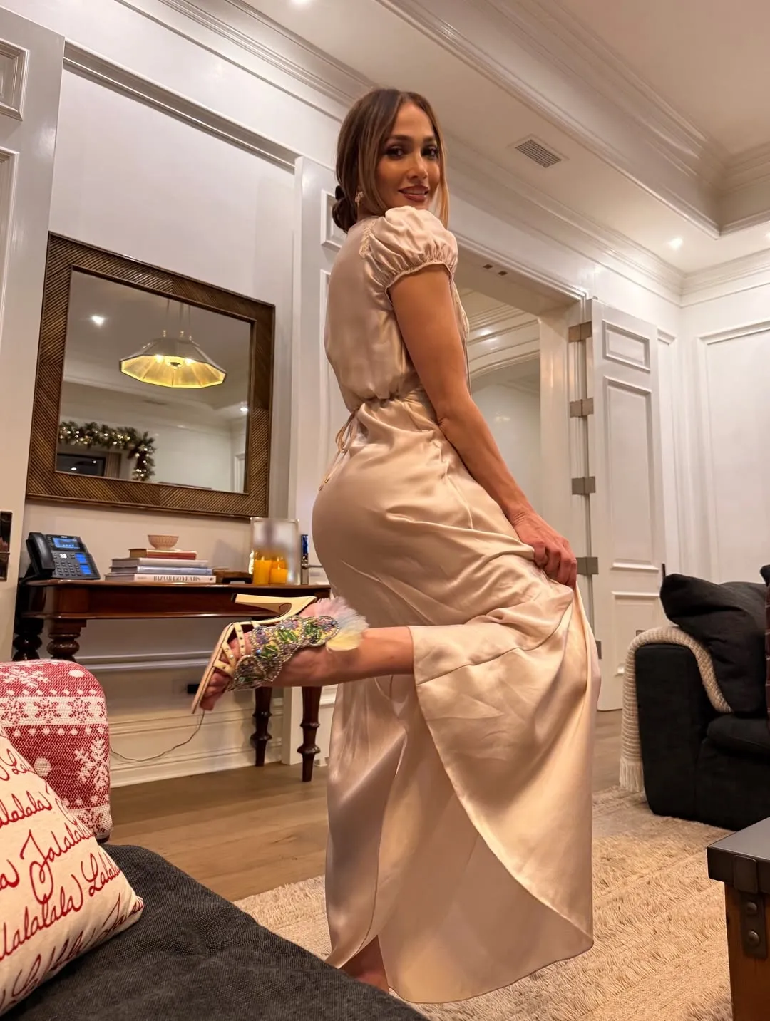 Jennifer Lopez hálaadáskor