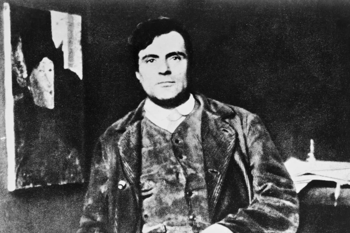 Amadeo Modigliani veszett jó pasi volt. Szó szerint, sajnos minden tekintetben.