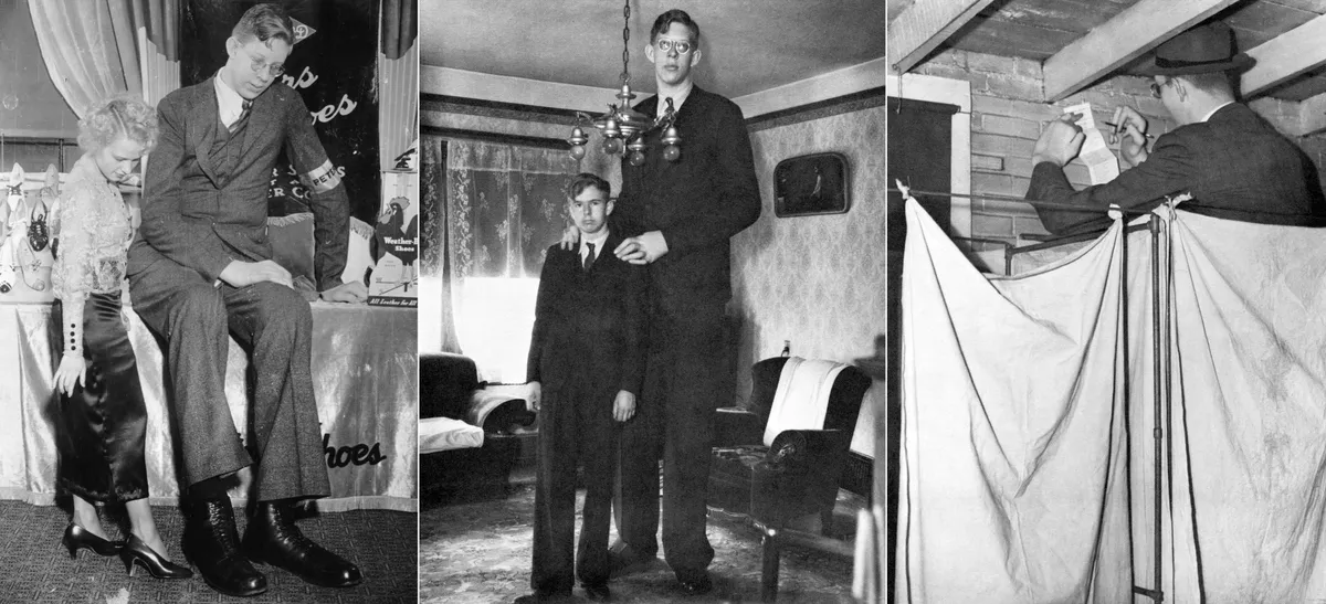 Robert Pershing Wadlow a Guiness-rekord szerint máig a legmagasabb ember a világon