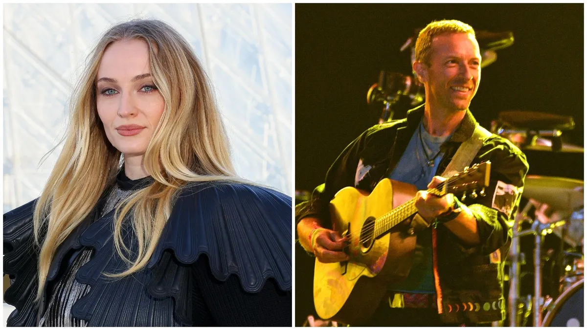 Sophie Turner megcáfolta a Chris Martinnal kapcsolatos romantikus pletykákat