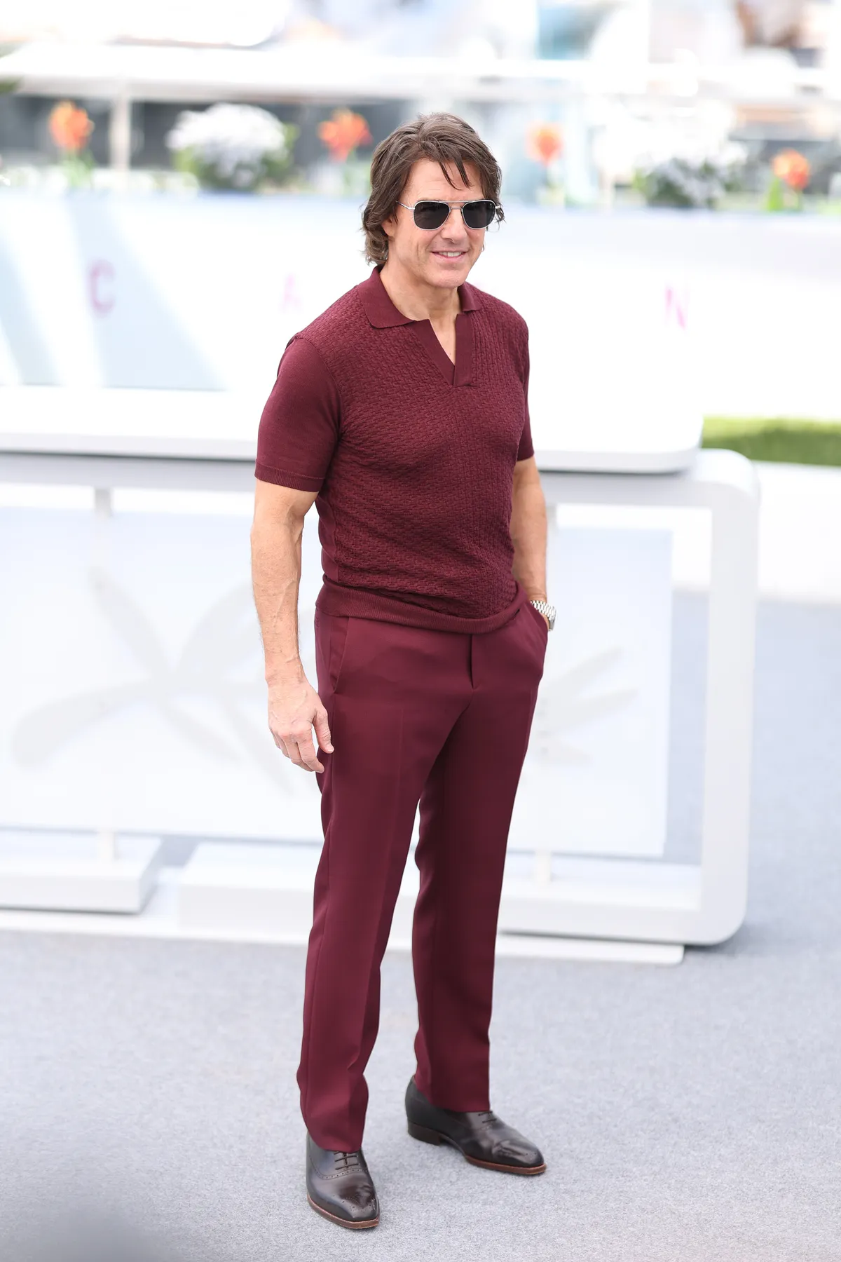 CANNES, FRANCE - MAY 14: Tom Cruise attends the "Mission Impossible - The Final Reckoning" photocall at the 78th annual Cannes Film Festival at Palais des Festivals on May 14, 2025 in Cannes, France. (Photo by Daniele Venturelli/WireImage)