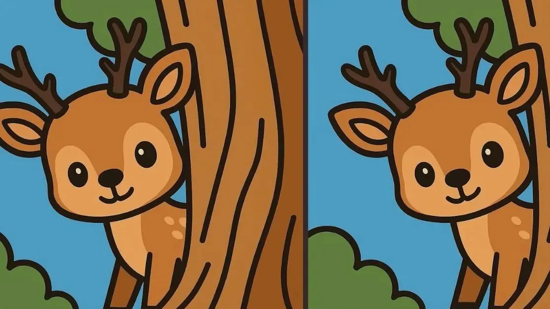 Találd meg az őzikék között a különbségeket az IQ-tesztben.